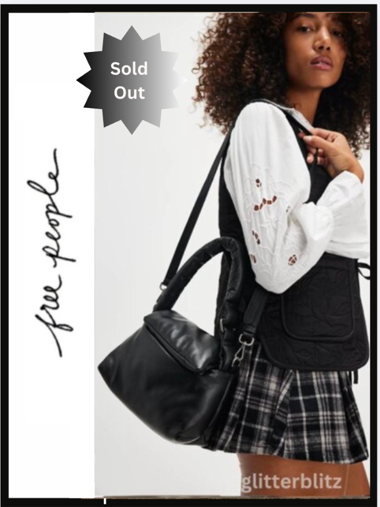 Free People Piper Puff Crossbody Bag